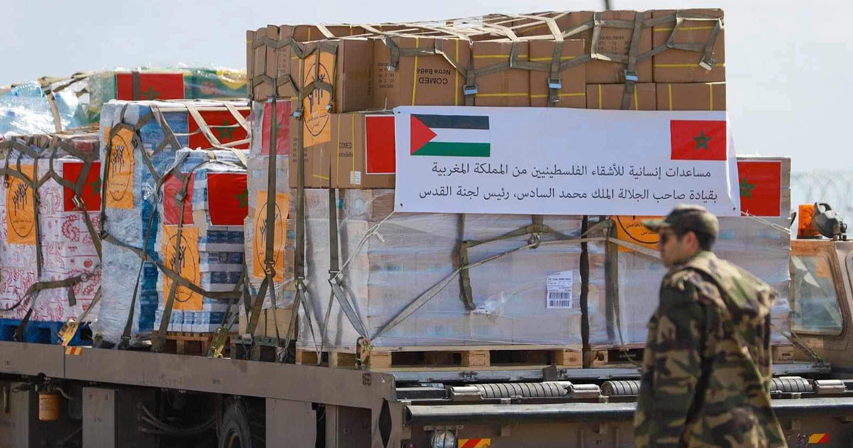 Sur ordre du Roi, le Maroc remet des équipements à l’hôpital "Le Croissant Rouge" à Al Qods